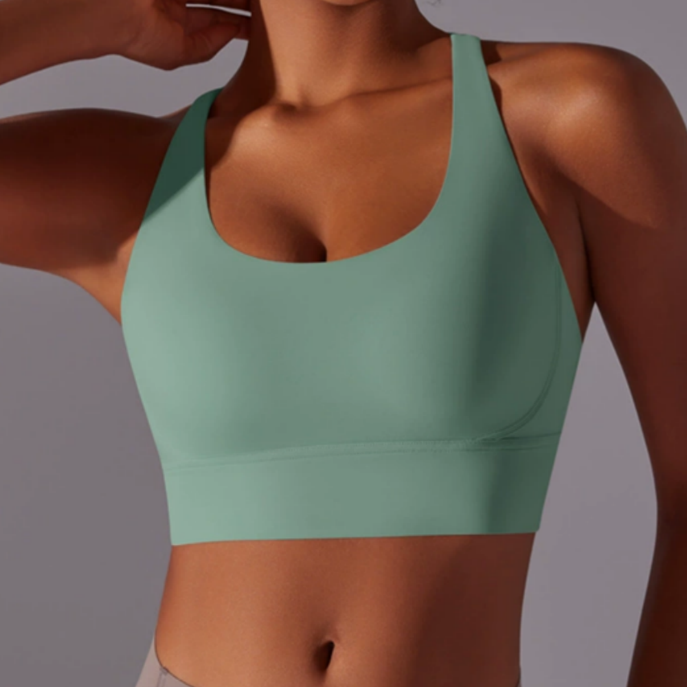 Push Up Bra Padded - Fitness sportbeha voor dames Push-up, draadloos,
