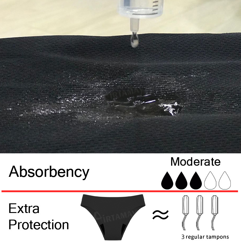 Naadloze menstruatiebadkleding - Period Panty Absorbent recensie en prijs