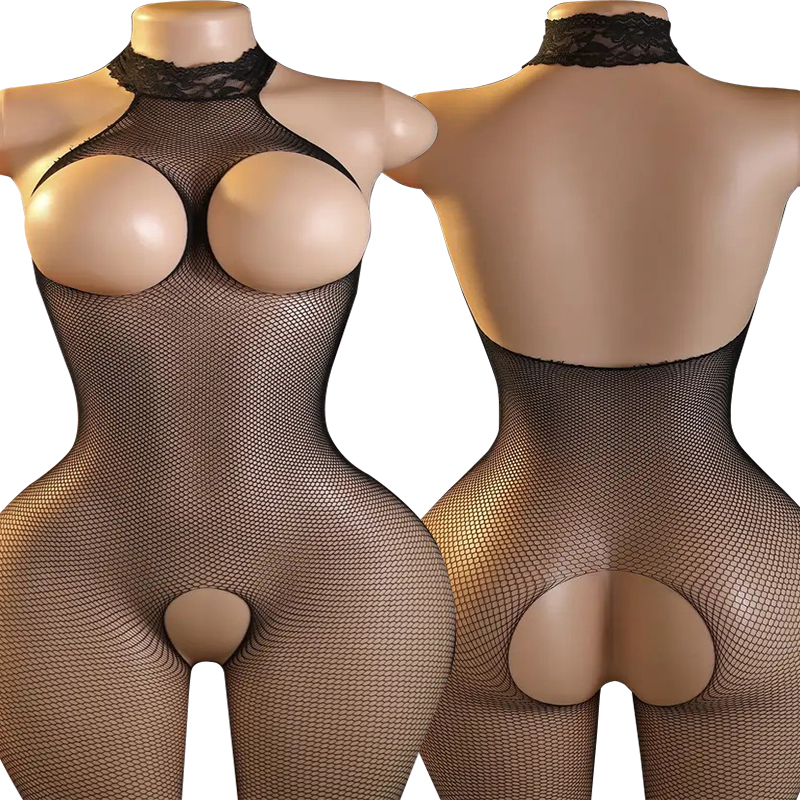 Porno sexy lingerie set visnet - Bodystocking Fishnet recensie en prijs